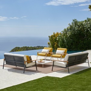 Sofá City de Point. Muebles de exterior jardín terraza.