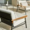 Mesa rincón City de Point. Muebles de exterior jardín terraza.