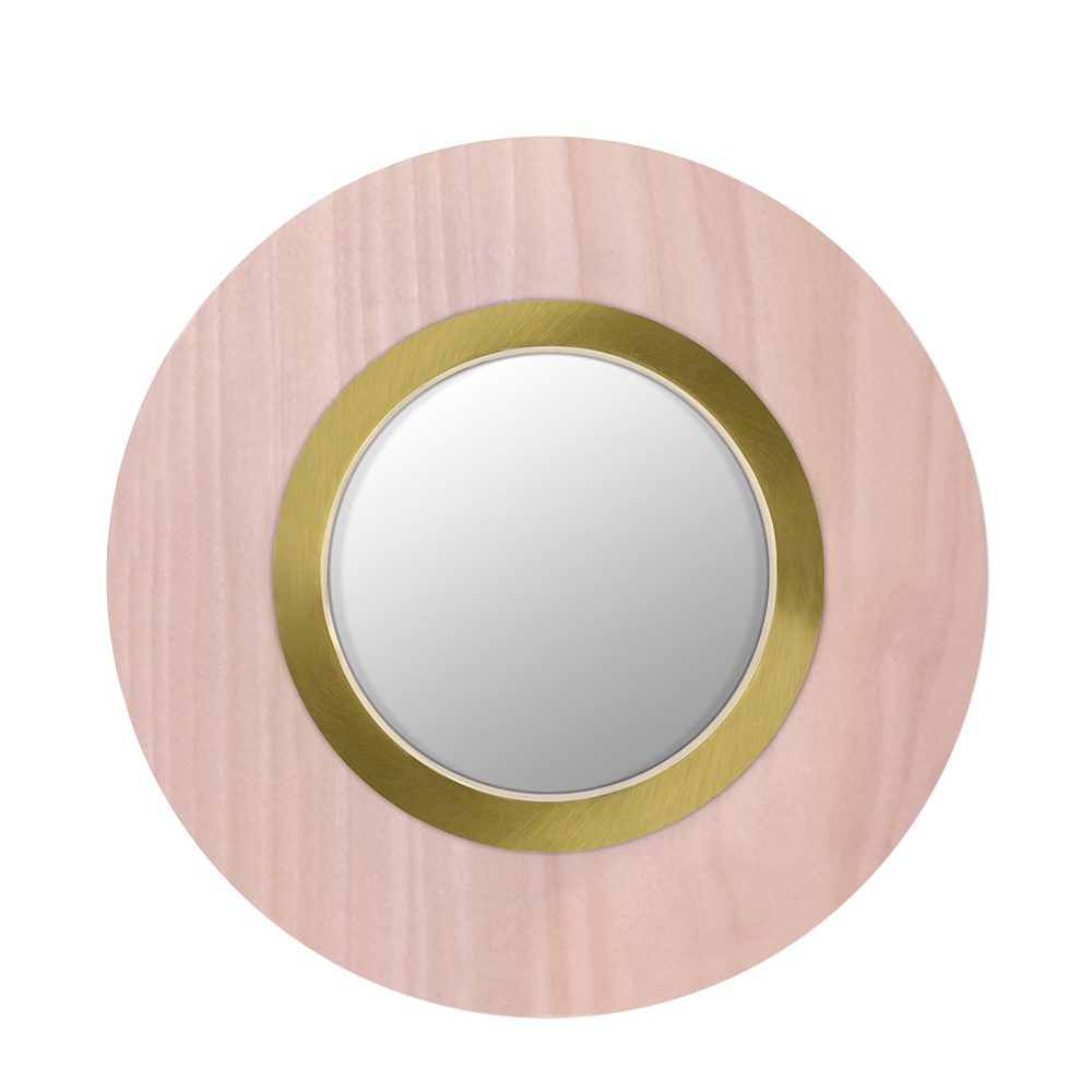 Lámpara aplique pared Lens Wall Circular. Luzifer. Lampara de luz LED Circular diseño de  Mut Design