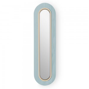 Lámpara aplique pared Lens Wall Oval. Luzifer. Lampara de luz LED Circular diseño de  Mut Design