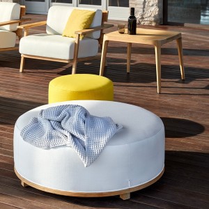 Puff Fup de Point. Muebles de exterior jardín terraza.