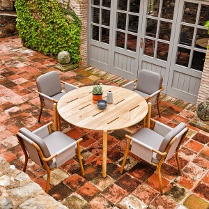 Sillón comedor Hamp Point. Muebles de exterior jardín terraza.