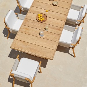 Sillón comedor Hamp Point. Muebles de exterior jardín terraza.