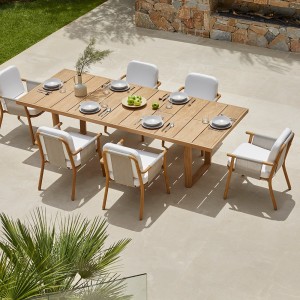 Sillón comedor Hamp Point. Muebles de exterior jardín terraza.