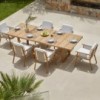 Sillón comedor Hamp Point. Muebles de exterior jardín terraza.