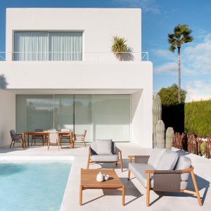 Sillón Hamp Point. Muebles de exterior jardín terraza.