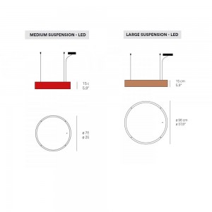 Lámpara suspensión Spiro SG de Luzifer. Compuesta de espirales de pantalla de madera, que dan una luz encantadora.