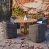 Sillón comedor Heritage de Point. Muebles de exterior jardín terraza.