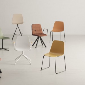 Silla Maarten plástico. Mobilario moderno ideal para interiores.