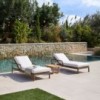 Tumbona con brazos Heritage de Point. Muebles de exterior jardín terraza.