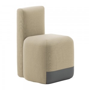 Silla Season de Viccarbe. Mobilario tapizado moderno para contract. Ideal para uso exterior.