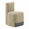 Silla Season de Viccarbe. Mobilario tapizado moderno para contract. Ideal para uso exterior.