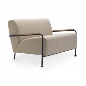 Butaca elegante Colubi de Viccarbe. Mobilario para espacios exteriores.