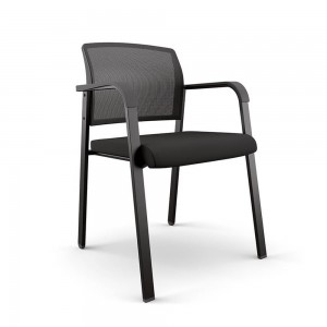 Silla confidente de acero Miró C de Sidiz. Sillas para oficinas y despachos.