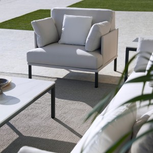 Sillón Long Island de Point. Muebles de exterior jardín terraza.