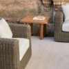 Mesa rincón Heritage de Point. Muebles de exterior jardín terraza.