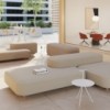 Conjunto de bancada Common Outdoor de Viccarbe. Mobilario para contract.