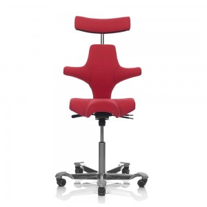 Silla HAG Capisco 8107 con cabezal de Hag. Sillas de oficina modernas.