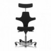 Silla HAG Capisco 8107 con cabezal de Hag. Sillas de oficina modernas.