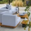 Mesa auxiliar Pal de Point. Muebles de exterior jardín terraza.