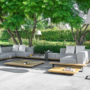 Mesa de centro Pal de Point. Muebles de exterior jardín terraza.