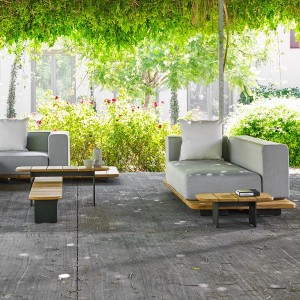 Mesa de centro Pal de Point. Muebles de exterior jardín terraza.