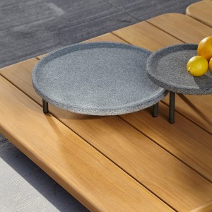Mesa de centro Pal de Point. Muebles de exterior jardín terraza.