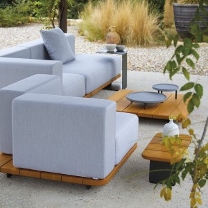 Mesa de centro Pal de Point. Muebles de exterior jardín terraza.