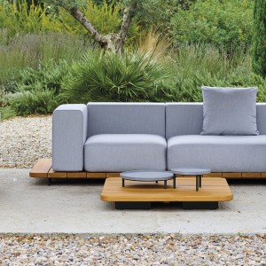 Mesa de centro Pal de Point. Muebles de exterior jardín terraza.