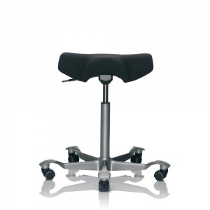 Taburete Capisco 8105 de Hag. Taburetes de oficina de diseño noruego.