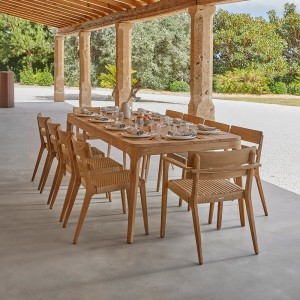 Silla Paralel Point. Muebles de exterior jardín terraza.