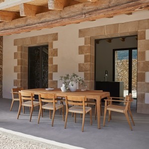 Sillón comedor Paralel de Point. Muebles de exterior jardín terraza.