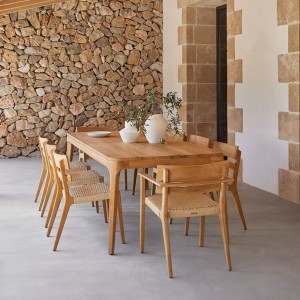 Sillón comedor Paralel de Point. Muebles de exterior jardín terraza.