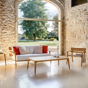 Sillón Club Paralel de Point. Muebles de exterior jardín terraza.