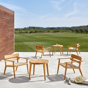Sillón Club Paralel de Point. Muebles de exterior jardín terraza.