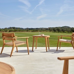 Sillón Club Paralel de Point. Muebles de exterior jardín terraza.