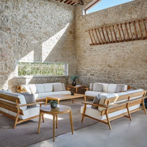 Sofá Paralel de Point. Muebles de exterior jardín terraza.
