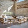 Sofá Paralel de Point. Muebles de exterior jardín terraza.