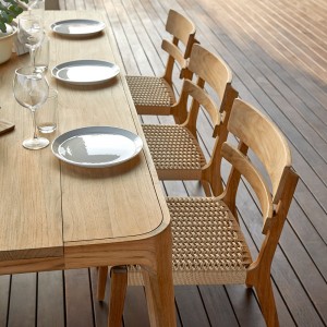 Mesa Paralel de Point. Muebles de exterior jardín terraza.