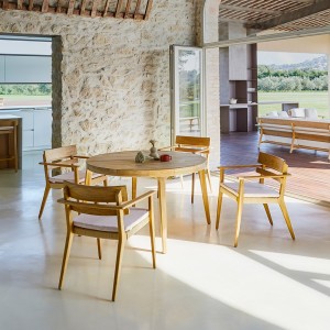 Mesa Paralel de Point. Muebles de exterior jardín terraza.