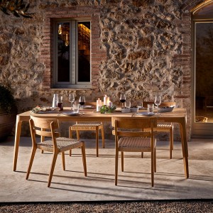 Mesa Paralel de Point. Muebles de exterior jardín terraza.