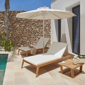 Tumbona Paralel de Point. Muebles de exterior jardín terraza.