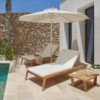 Tumbona Paralel de Point. Muebles de exterior jardín terraza.