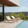 Tumbona Paralel de Point. Muebles de exterior jardín terraza.
