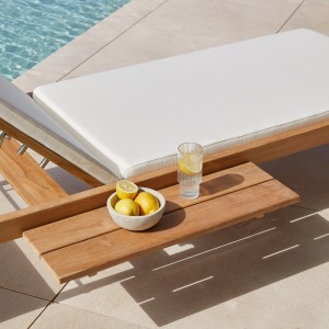 Tumbona Paralel de Point. Muebles de exterior jardín terraza.