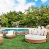 Daybed Romantic de Point. Muebles de exterior jardín terraza.