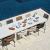 Sillón comedor Summer Point. Muebles de exterior jardín terraza.