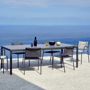 Sillón comedor Summer Point. Muebles de exterior jardín terraza.