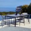 Sillón comedor Summer Point. Muebles de exterior jardín terraza.