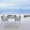 Sillón comedor Summer Point. Muebles de exterior jardín terraza.